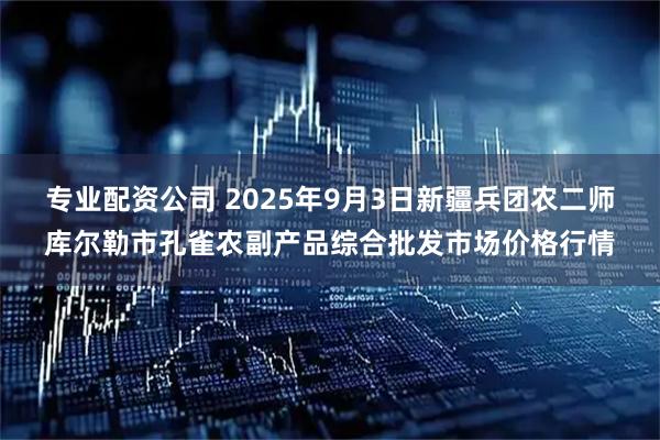 专业配资公司 2025年9月3日新疆兵团农二师库尔勒市孔雀农副产品综合批发市场价格行情