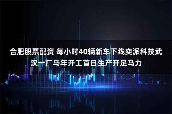 合肥股票配资 每小时40辆新车下线奕派科技武汉一厂马年开工首日生产开足马力
